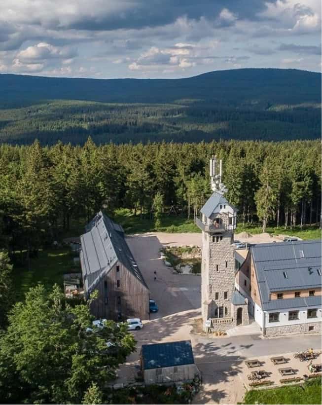 Aussichtsturm Královka